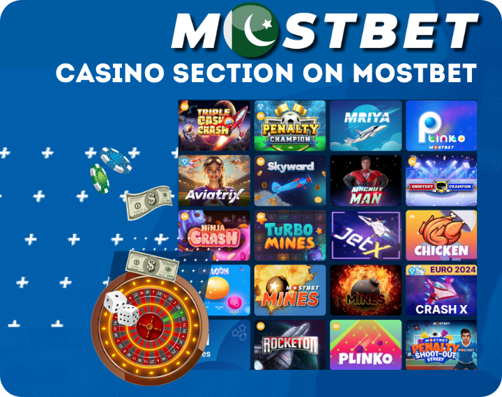 Casino Section on Mostbet